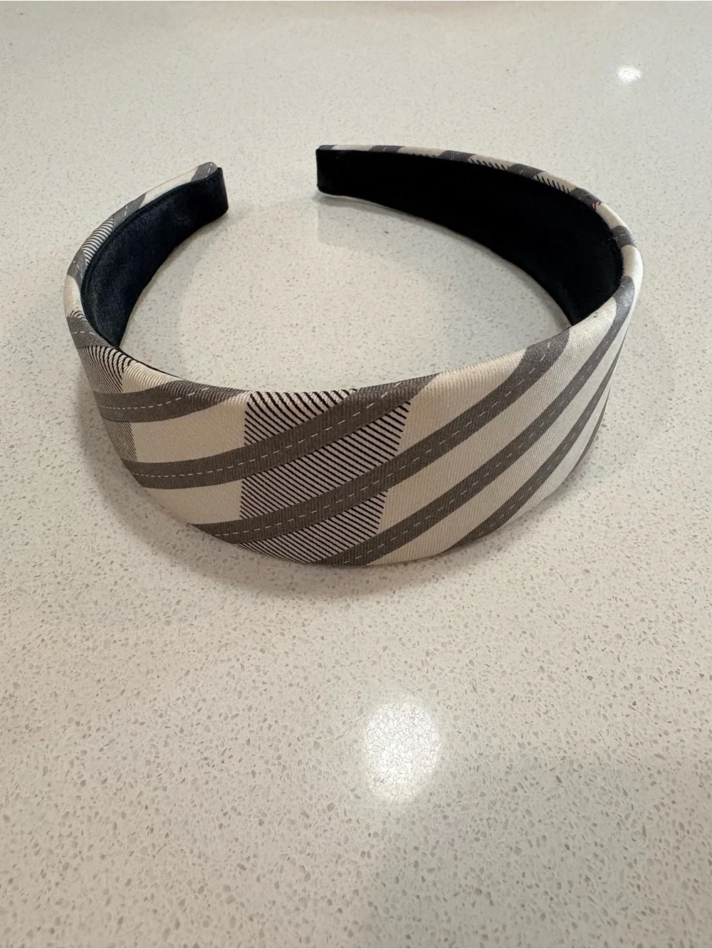Burberry vintage padded headband - rare!
